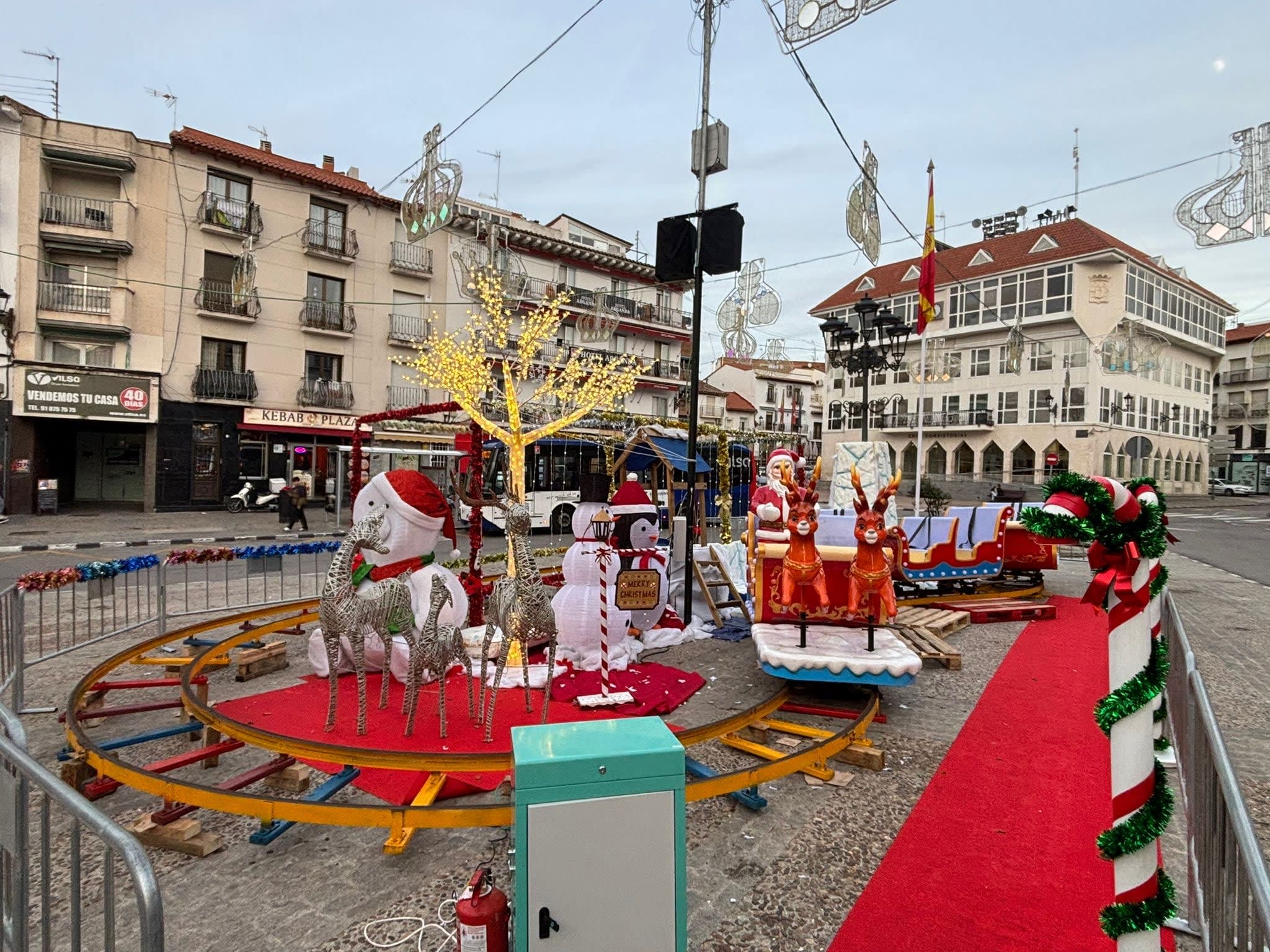 Tren navideño