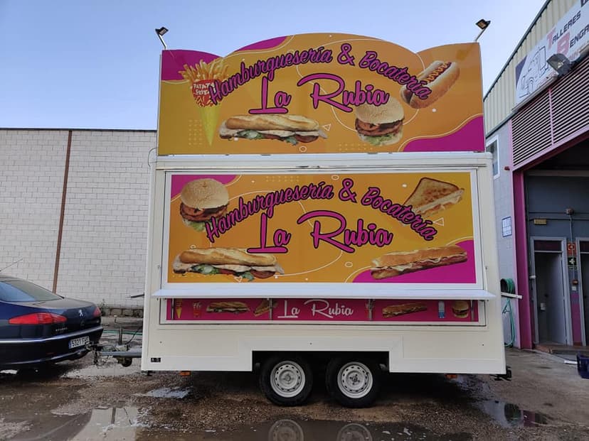 Remolque bocateria 4m