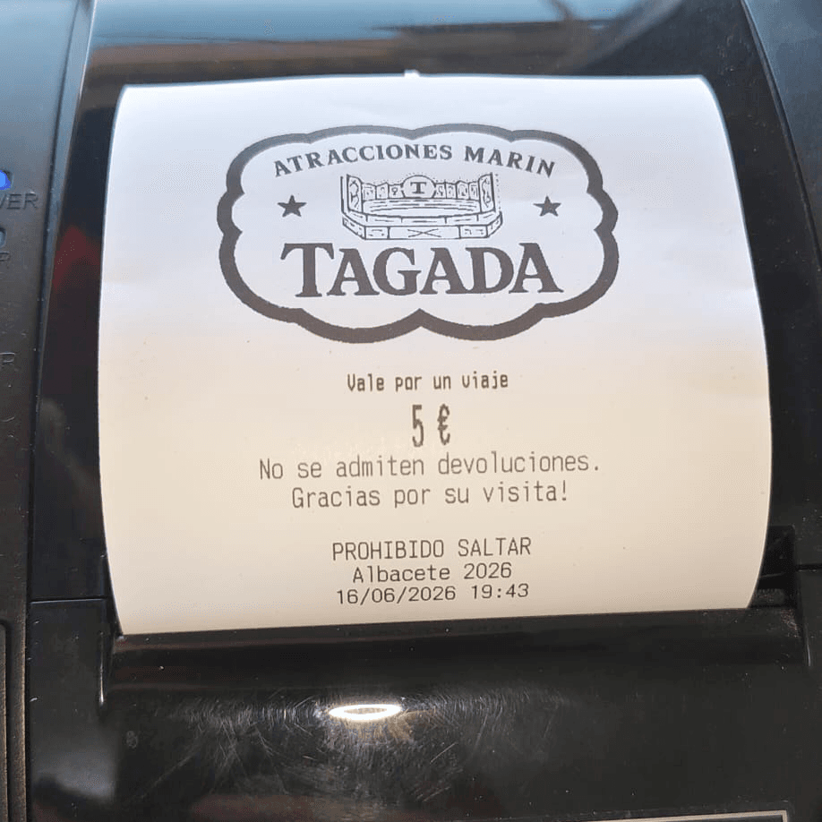 Ticket personalizado 2