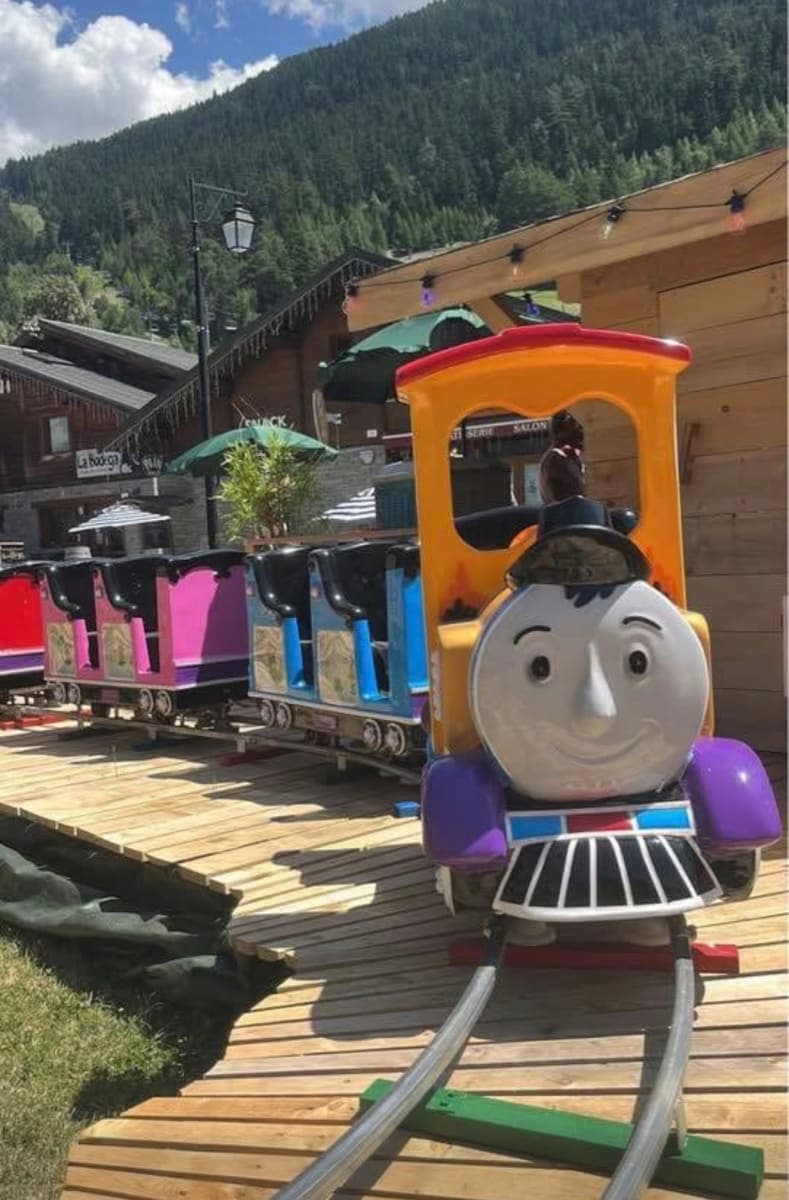Petit train sur rails
